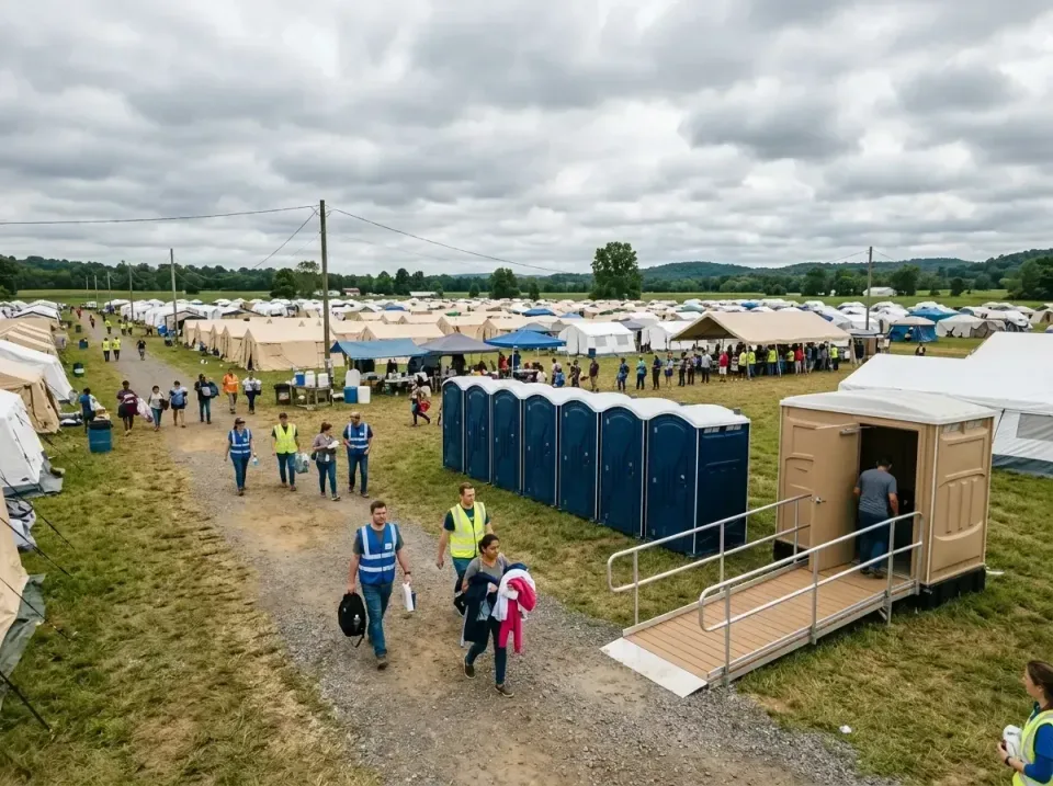 disaster-relief-camp-restrooms-010 — frequently asked questions, Dumpster & Portable Bathrooms Rental in Trenton, MI